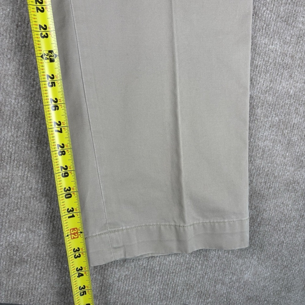 Polo Ralph Lauren Prospect Pants Mens 38x34 Beige Classic Chino‎ Cotton Pleated - Picture 9 of 10